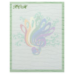 Clef Bouquet Writing Paper Custom Letterhead