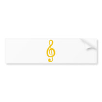 CLEF bumper stickers by naranjay CLEF bumper stickers