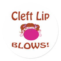 Cleft Lip Sticker