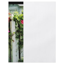 Clematis on Fence Custom Flyer