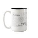 Clematis "Our Wedding" Mugs by RedRider08 Clematis "Our Wedding" Mugs