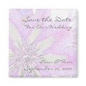 Clematis Save the Date Magnet by RedRider08 Clematis Save the Date Magnet