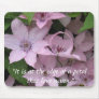 Clematis Unfurled Mousepad
