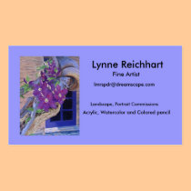 clematis vine business card business cards