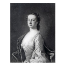 Clementina Walkinshaw, c.1760 Postcard