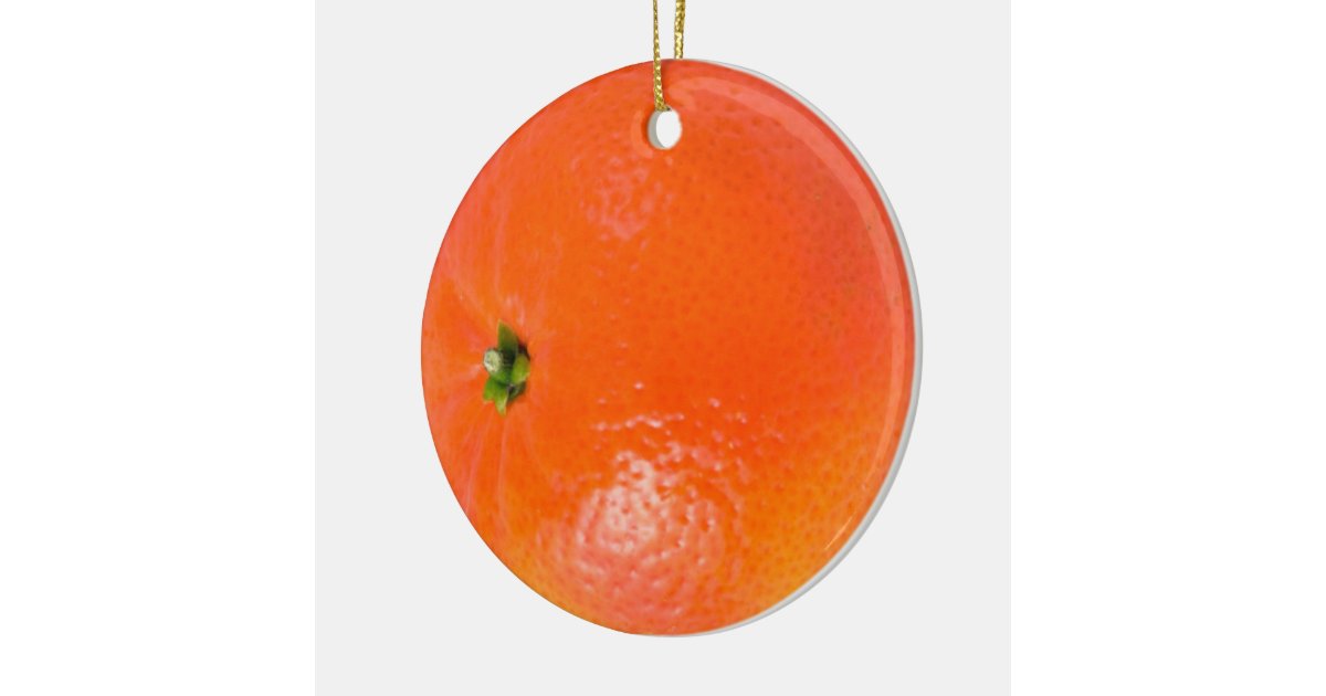 clementine orange ornament zazzle clementine orange ornament zazzle