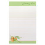 Clementine Oranges Lined To Do List Stationery Design