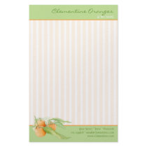 Clementine Oranges Stationery