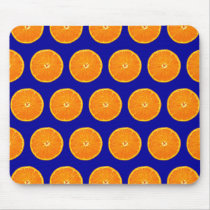 Clementines on Blue mousepads by artberry Clementines on Blue mousepads