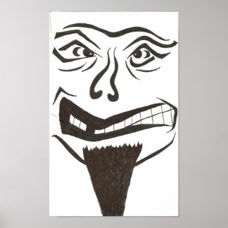 clench poster angry posters face