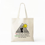Clenched fist solidarity government tyranny tote bags