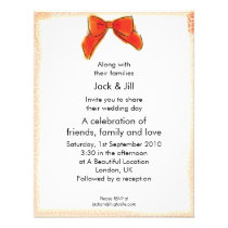 Cleo Bow (red) 4.25x5.5 invitations