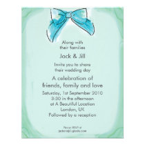 Cleo Bow (seamist) 4.25x5.5 invitations