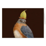 Cleome the bluebird card