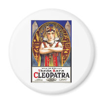 Cleopatra 1917 Film Edwards Fridge Magnets