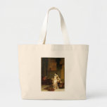 Cleopatra and Caesar Canvas Bag