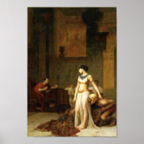 Cleopatra and Caesar Print