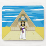 Cleopatra & Great Sphinx of Giza Mousepad
