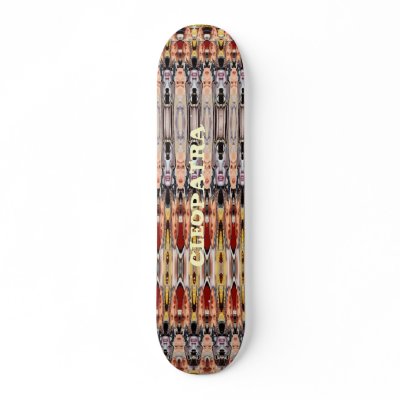 Cleopatra Skate Board Deck by mrmorphic