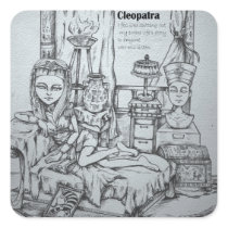 Cleopatra Sticker