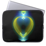 Cleopatra's Jewel Heart Laptop Computer Sleeve