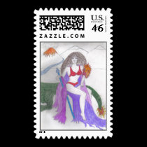 Cleoptra Warrior stamps