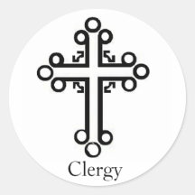 Clergy Sticker