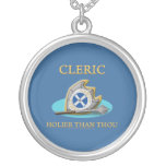 Cleric: Holier Than Thou Personalized Necklace