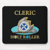 Cleric: Holy Roller mousepads