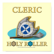 Cleric: Holy Roller posters by thefrozenduck Cleric: Holy Roller posters