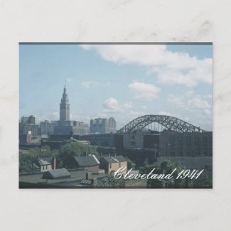 Cleveland 1941 Postcard postcard