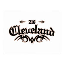 Cleveland 216 post cards