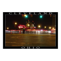 Cleveland at Night posters by Chuck_E Cleveland at Night posters