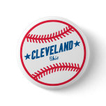 Cleveland Baseball Button