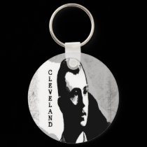 Cleveland Baseball Keychain