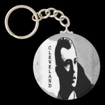 Cleveland Baseball Keychain