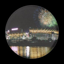 Cleveland Browns Football Stadium Firewords magnets