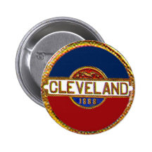 Cleveland - Button