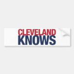 Cleveland Knows Bumper Sticker