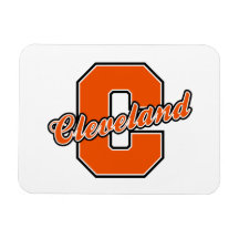 Cleveland Letter Rectangle Magnets