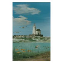 Cleveland Main Lighthouse 1998 stationery by bernie_baker Cleveland Main Lighthouse 1998 stationery