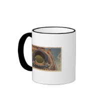Cleveland, OH - Aerial of Municipal Baseball Mug