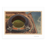 Cleveland, OH - Aerial of Municipal Baseball Post Cards