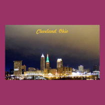 Cleveland, OH Million Dollar View Poster 11/24/12 posters
