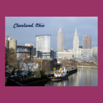 Cleveland, OH (River View) Poster posters