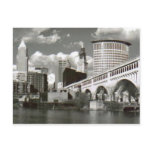 Cleveland Ohio Black and White Postcards