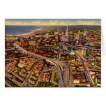 Cleveland Ohio Main Avenue Bridge Greeting Card