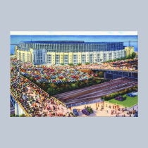 Cleveland Ohio Old Municipal Stadium canvas prints