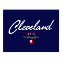 Cleveland Script Post Cards