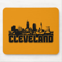 Cleveland Skyline Mousepads